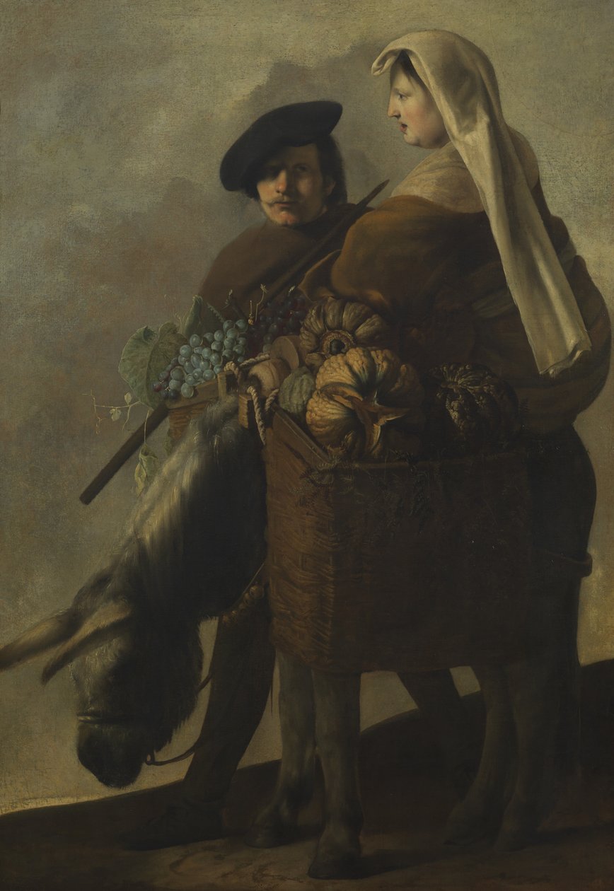 Gyümölcsgyűjtők, 1650 körül alkotó: Paulus Bor