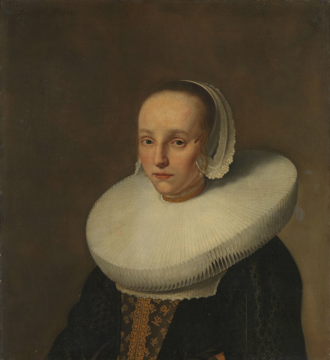 Anna van der Does (1609-1650) portréja alkotó: Paulus Hennekyn