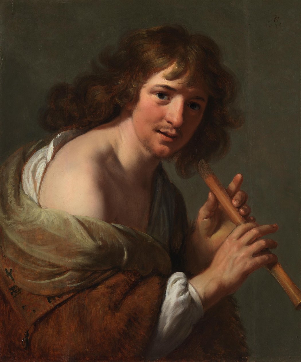 fuvolaművész alkotó: Paulus Moreelse