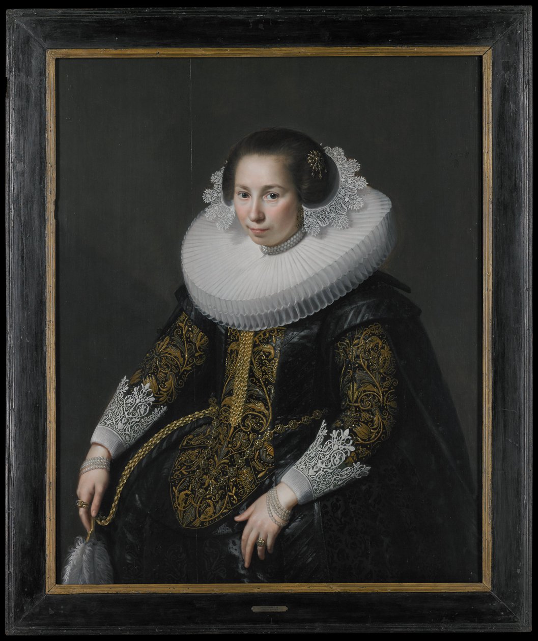 Catharina van Voorst portréja alkotó: Paulus Moreelse