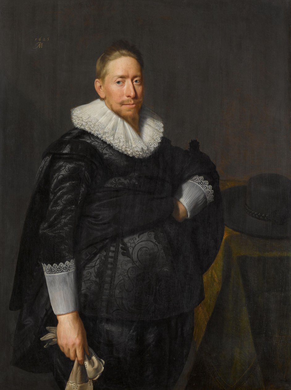 Egy férfi portréja, valószínűleg a Pauw családból Egy férfi portréja, valószínűleg Reijnier Pauw (1591-1676) alkotó: Paulus Moreelse