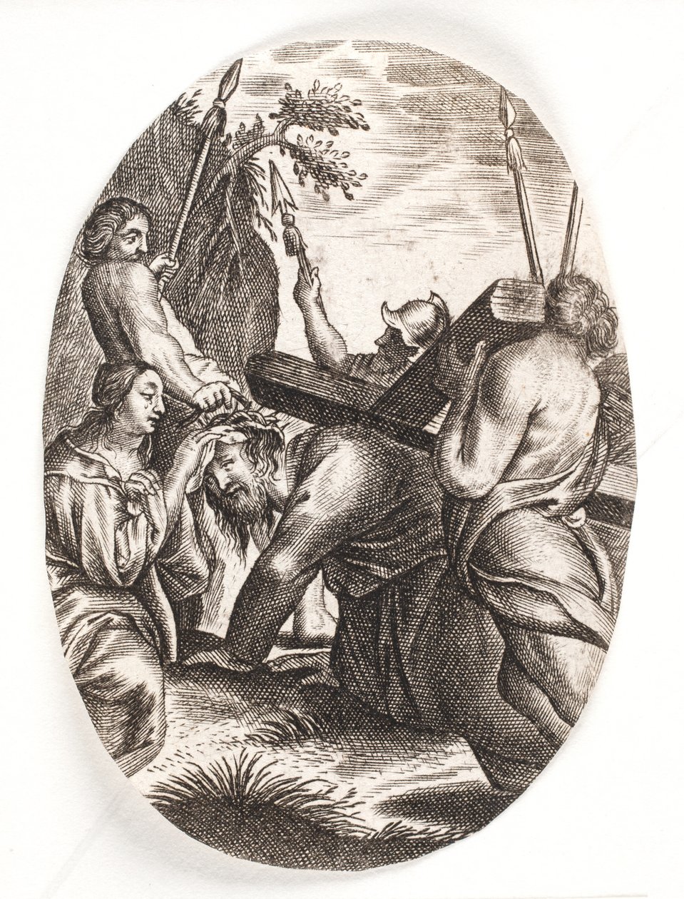 A keresztet hordozó Krisztus alkotó: Paulus Pontius