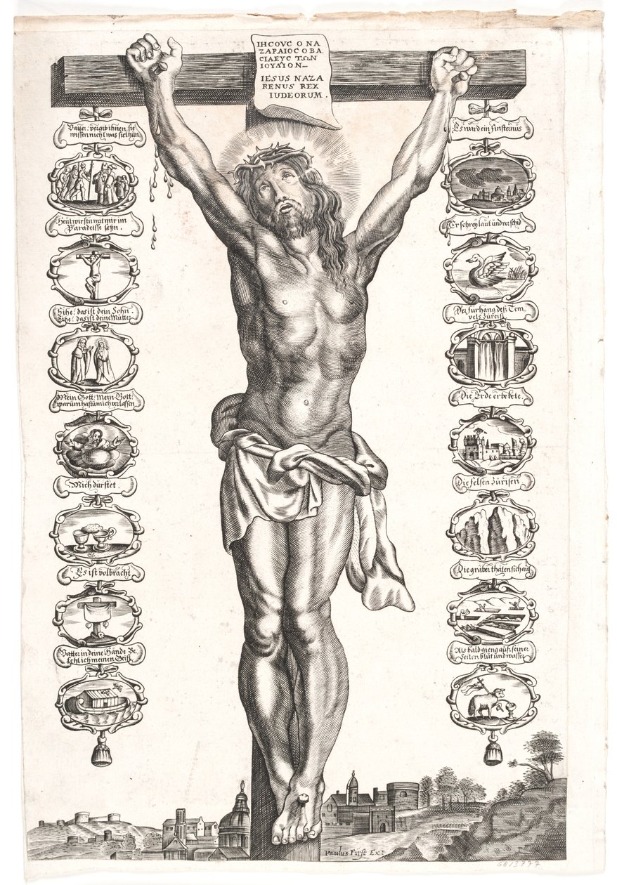 Krisztus a kereszten alkotó: Paulus Pontius