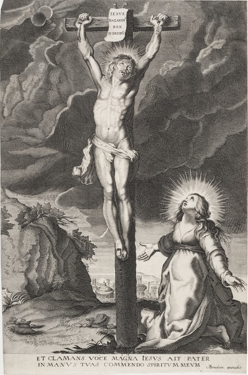 Krisztus a kereszten alkotó: Paulus Pontius