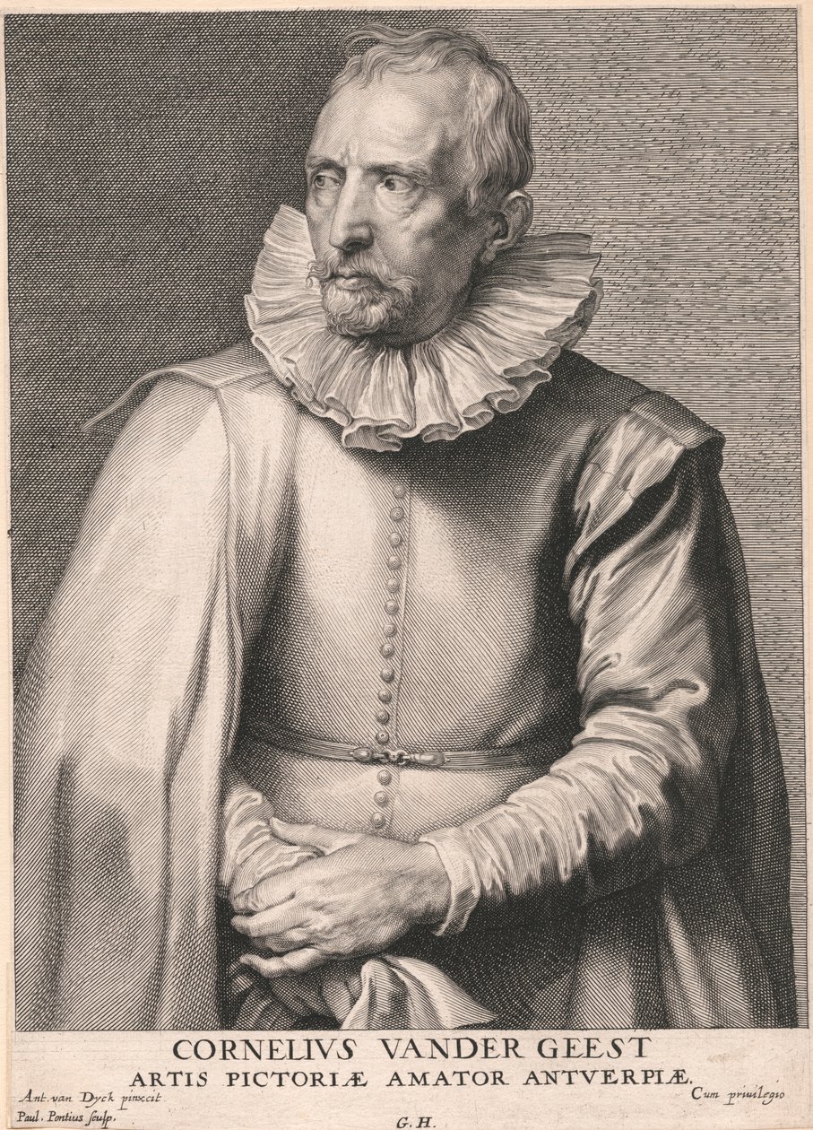 Cornelis Van Der Geest, Antwerpen művészetbarátja alkotó: Paulus Pontius