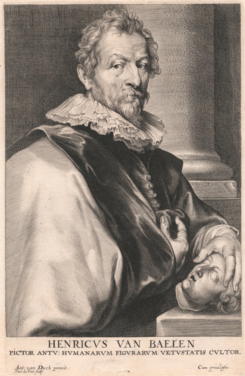Henry van Baelen, Antu festő; Az ókor emberalakjainak művelője alkotó: Paulus Pontius