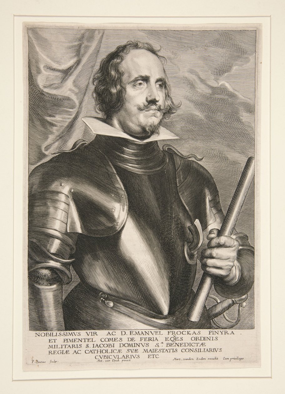 Manuel Frockas Perera y Pimentel, Feria grófja (1576-1646) alkotó: Paulus Pontius