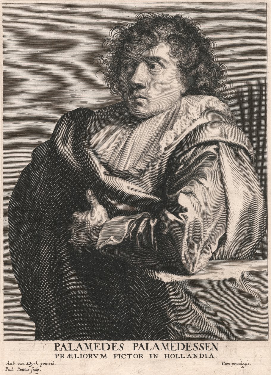 Palamedes Palamedessen, Prelia festője Hollandiában alkotó: Paulus Pontius