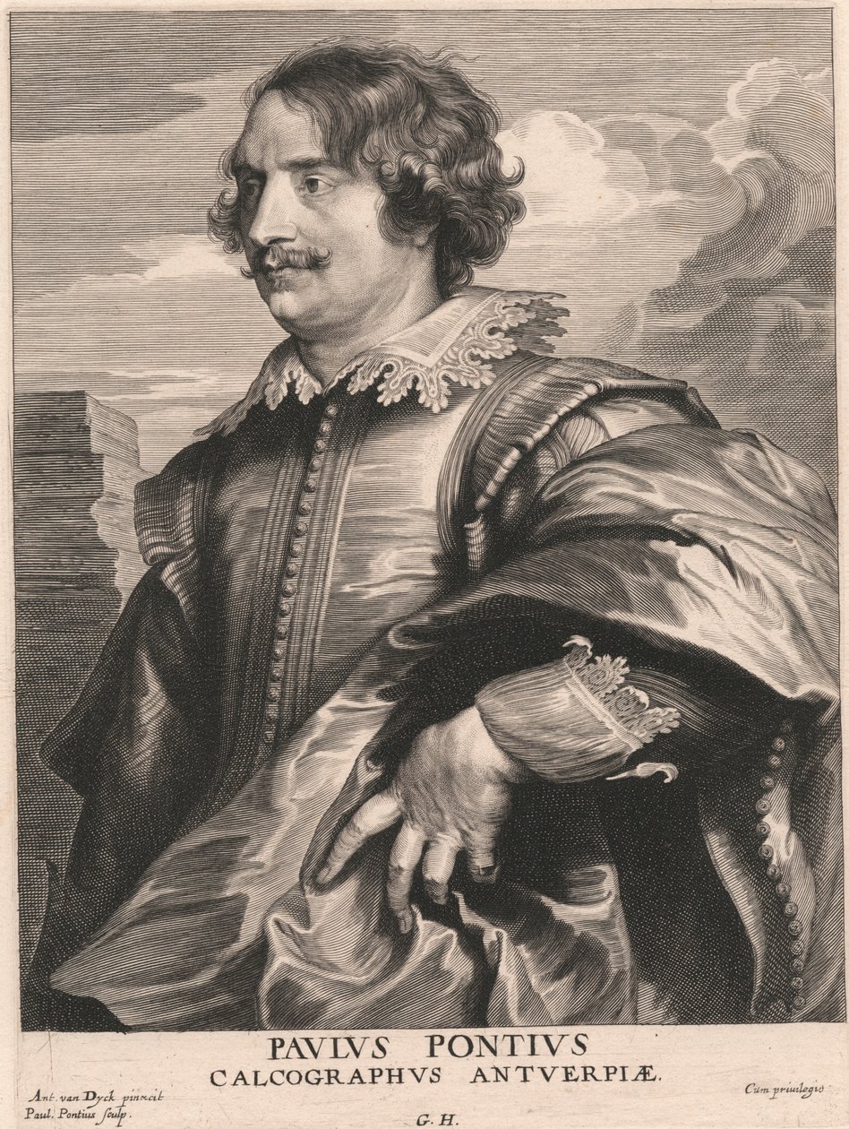 Paulus Pontius / Pavivs Pontivs / Calcographvs Antwerpen alkotó: Paulus Pontius
