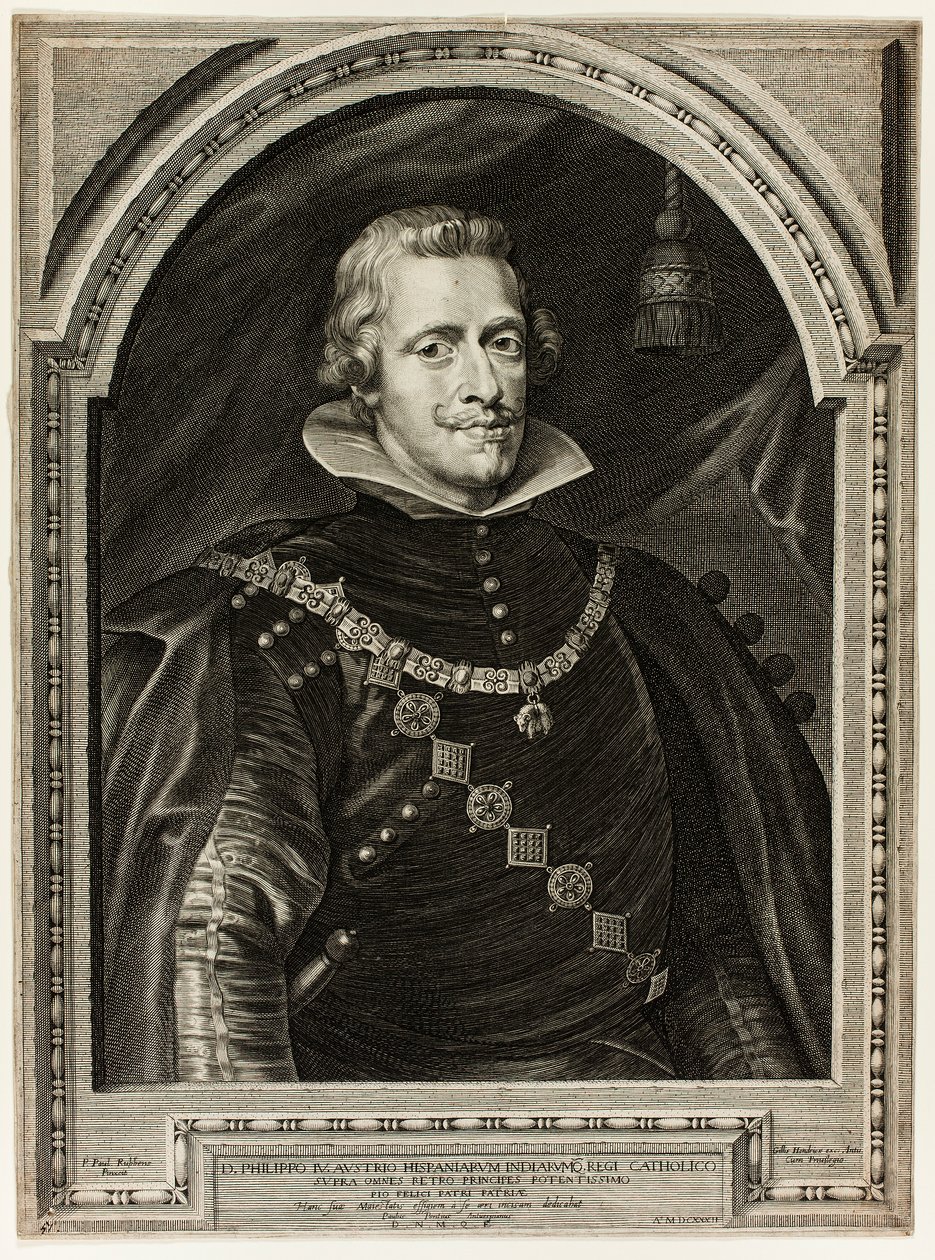 IV. Fülöp, Spanyolország királya alkotó: Paulus Pontius