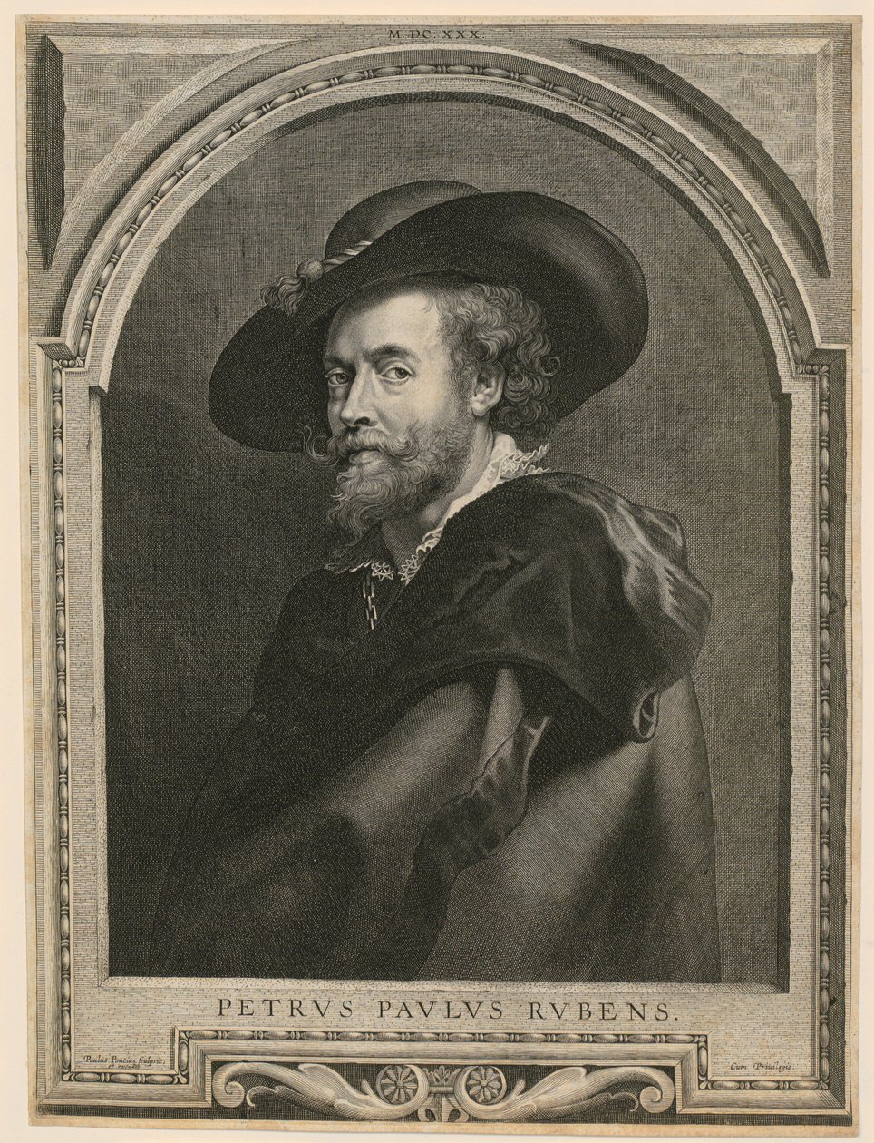 Peter Paul Rubens portréja alkotó: Paulus Pontius