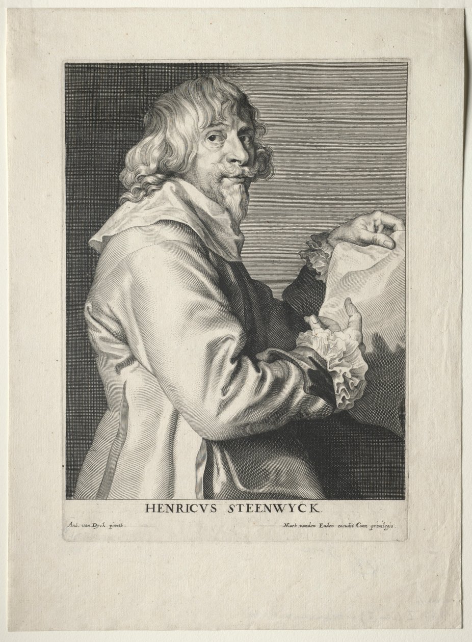 Henri van Steenwyck portréja. alkotó: Paulus Pontius