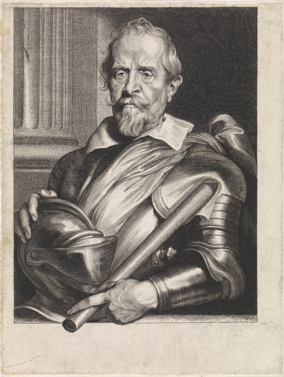 Don Álvaro de Bazán parancsnok portréja alkotó: Paulus Pontius