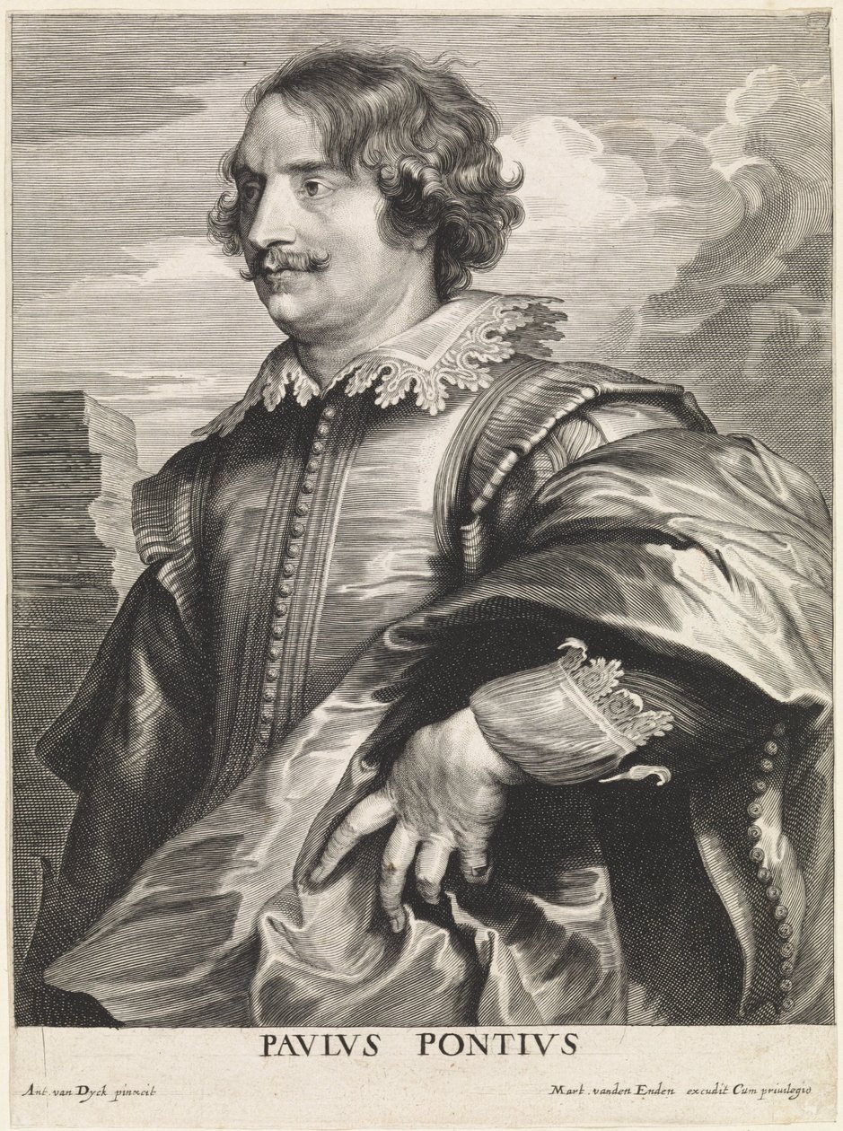 Paulus Pontius metsző portréja alkotó: Paulus Pontius