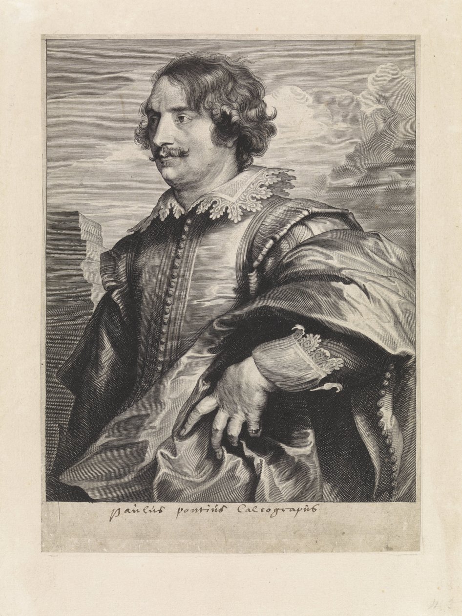 Paulus Pontius rézmetsző portréja alkotó: Paulus Pontius