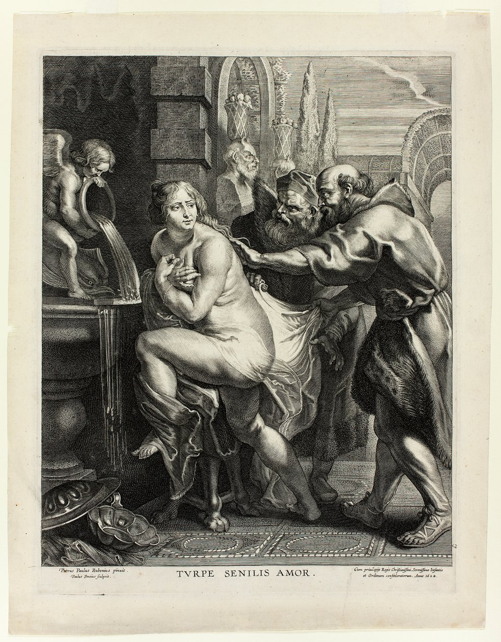 Zsuzsanna és a vének alkotó: Paulus Pontius