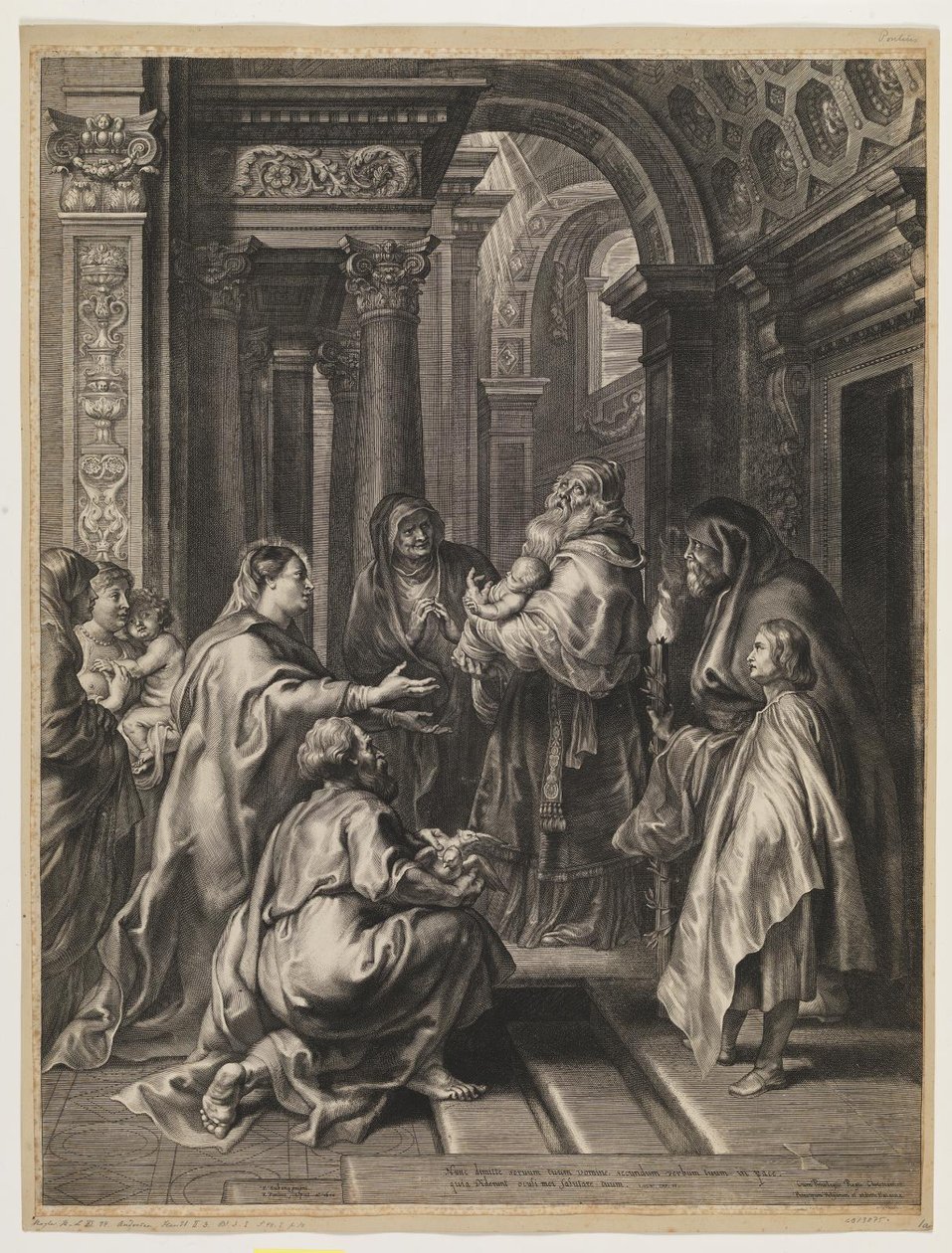 Bemutató a templomban alkotó: Paulus Pontius