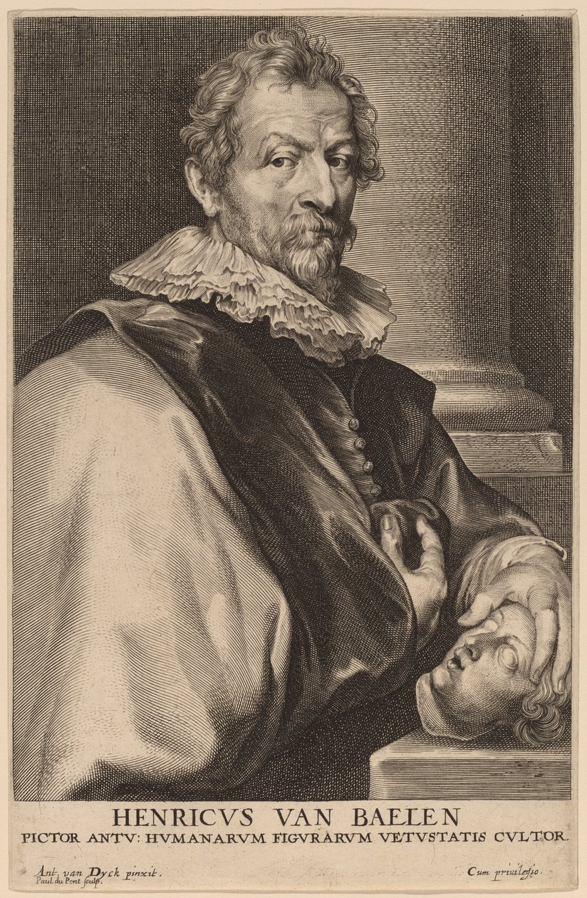 Hendrick van Balen alkotó: Paulus Pontius after Sir Anthony van Dyck