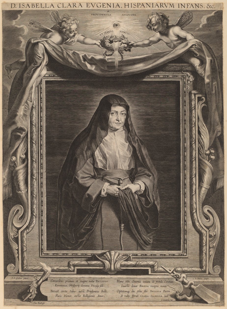 Isabella Clara Eugenia, Spanyolország gyermeke alkotó: Paulus Pontius, after Sir Peter Paul Rubens