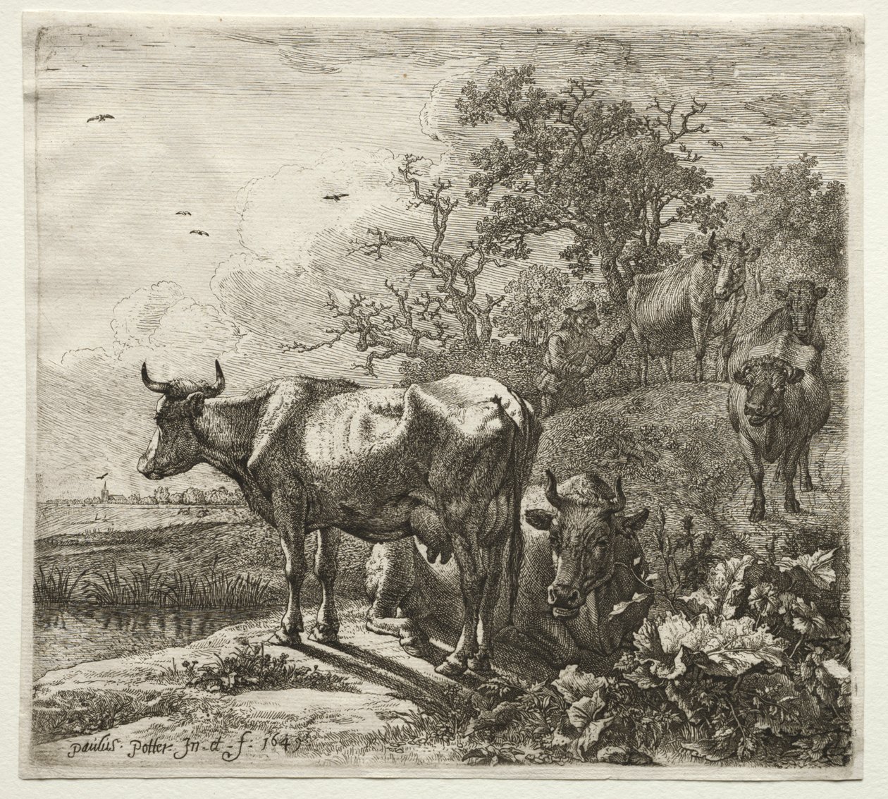 A tehénpásztor alkotó: Paulus Potter