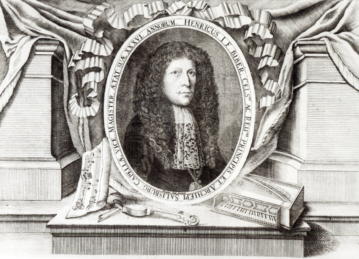 Heinrich Ignaz Franz von Biber (1644-1704) alkotó: Paulus Seel