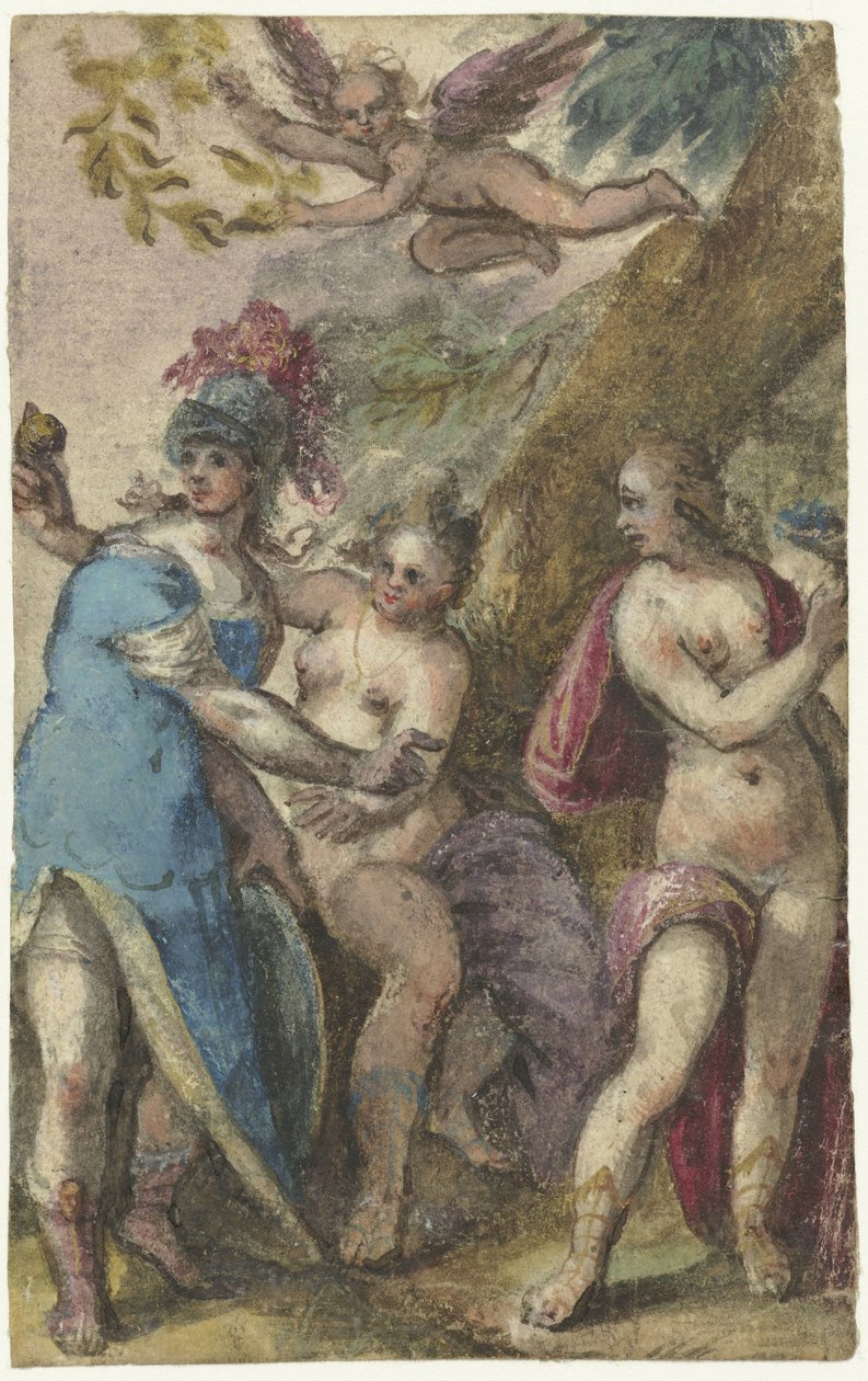 A párizsi ítélet alkotó: Paulus van Wtewael (possibly)