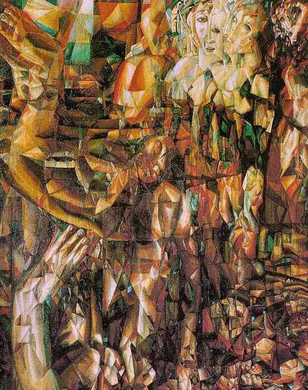 Egy pár, 1912 alkotó: Pawel Nikolajewitsch Filonow