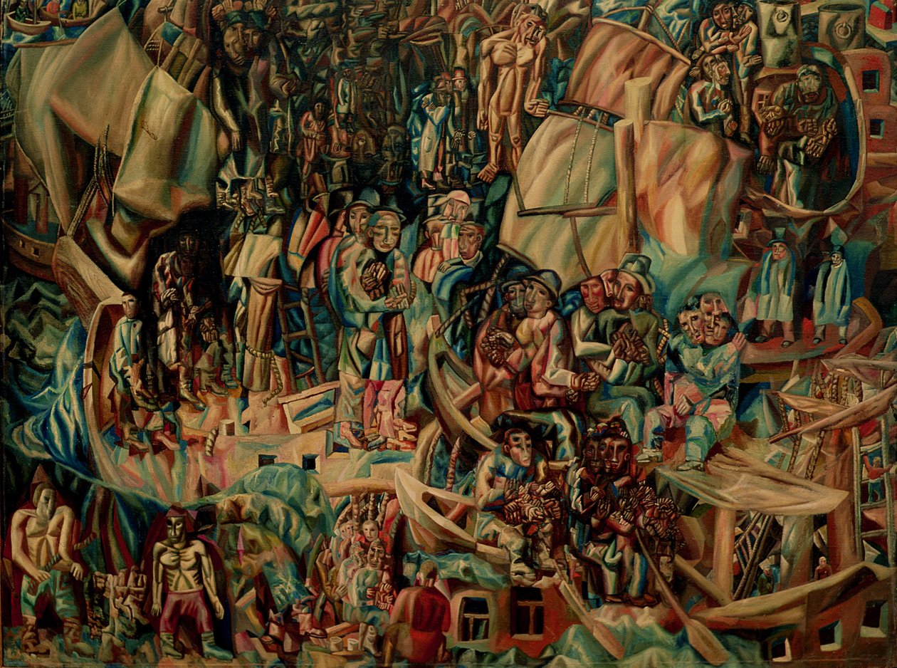 Univerzális virágzás, 1919 alkotó: Pawel Nikolajewitsch Filonow
