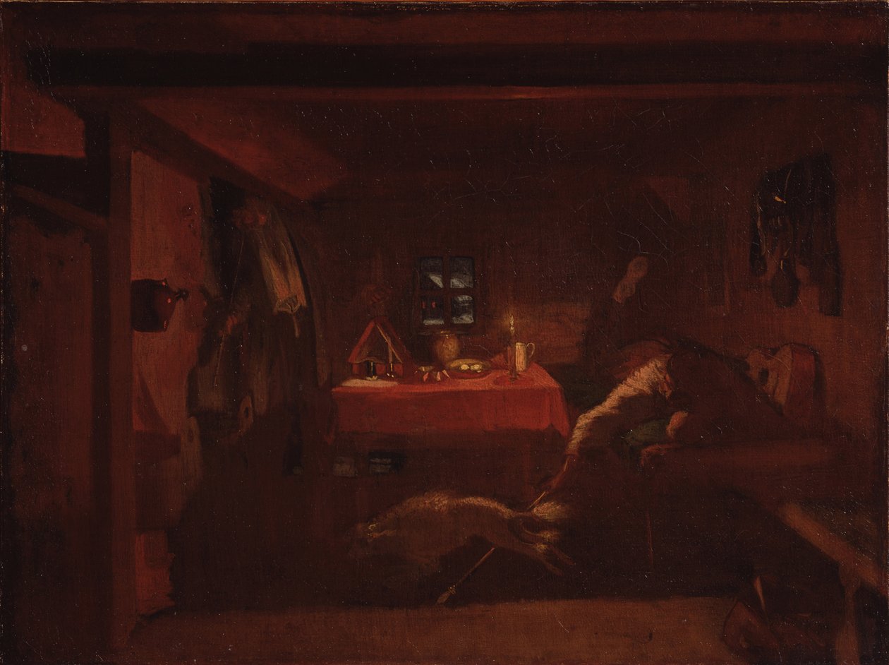 Újra, még egyszer, újra!, 1851-1852 alkotó: Pavel Andreevich Fedotov