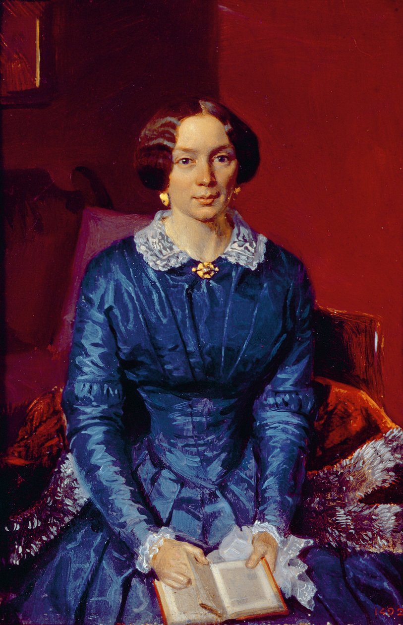 Elizaveta Petrovna Zsdanova (1818-55) 1846-47 (olaj, szár) portréja alkotó: Pavel Andreevich Fedotov