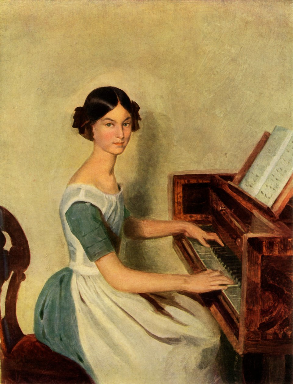 Nadezhda Petrovna Zsdanovichova portréja, 1849, 1965. alkotó: Pavel Andreevich Fedotov