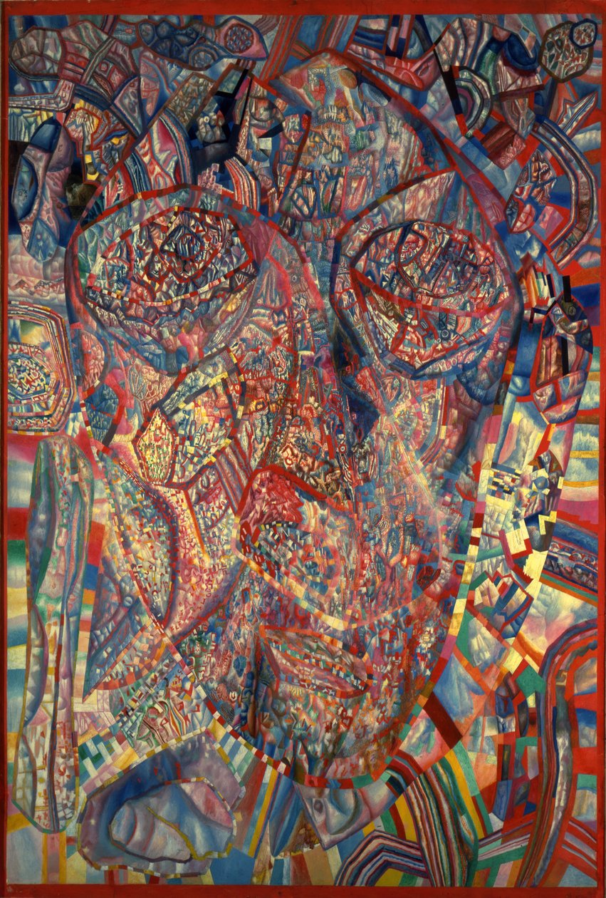 Egy élő fej, 1923 alkotó: Pavel Nikolayevich Filonov