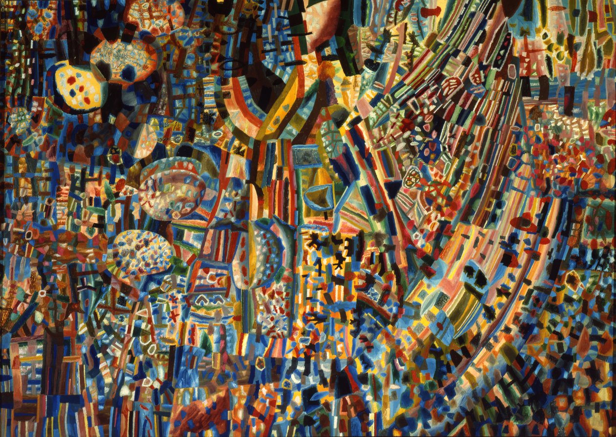 Összeállítás, 1930 alkotó: Pavel Nikolayevich Filonov