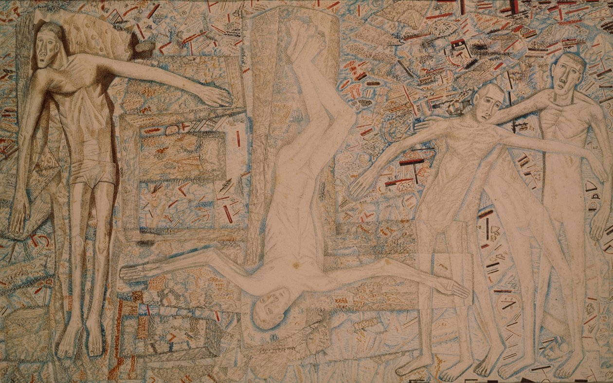 Kivégzés, 1912 alkotó: Pavel Nikolayevich Filonov