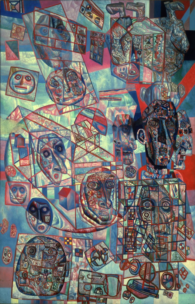 Az ember a világban, 1925 alkotó: Pavel Nikolayevich Filonov