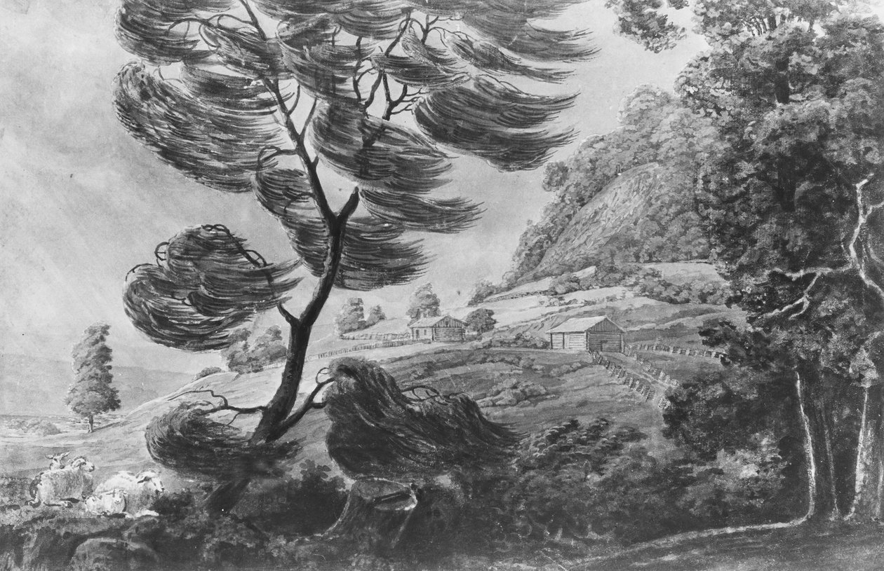 A tornádó, 1811-kb. 1813. alkotó: Pavel Petrovic Svin