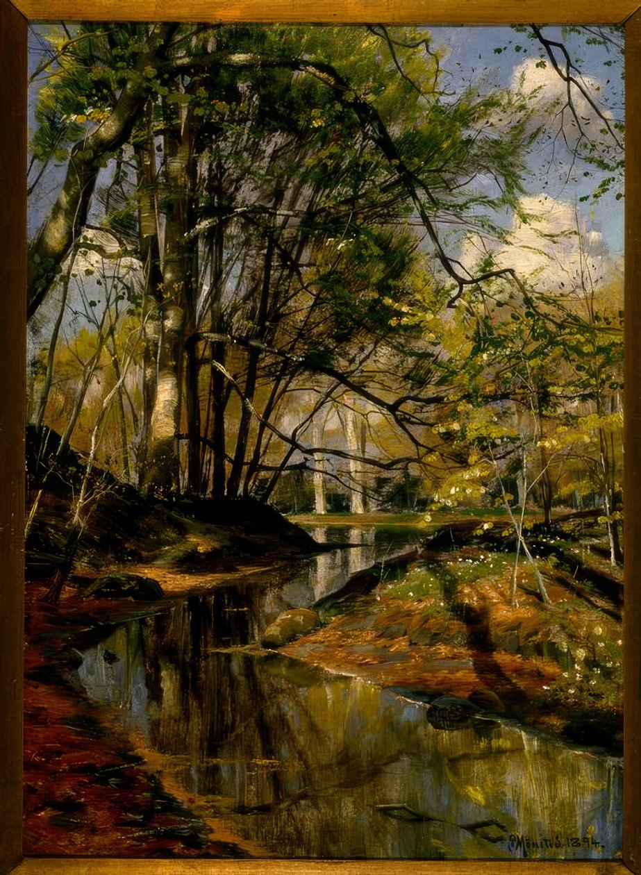 Waldbach alkotó: Peder Monsted