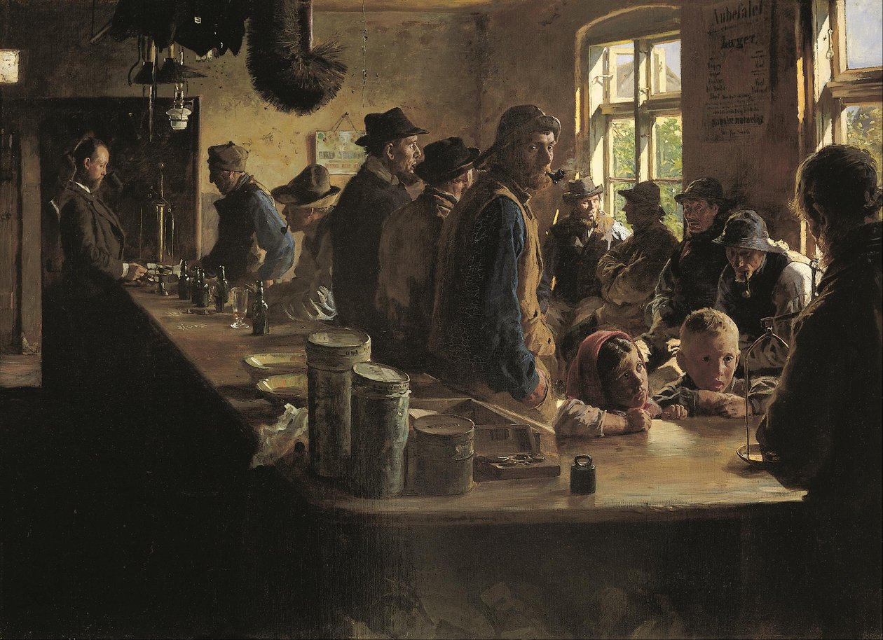 A élelmezők, ha nincs horgászat alkotó: Peder Severin Krøyer