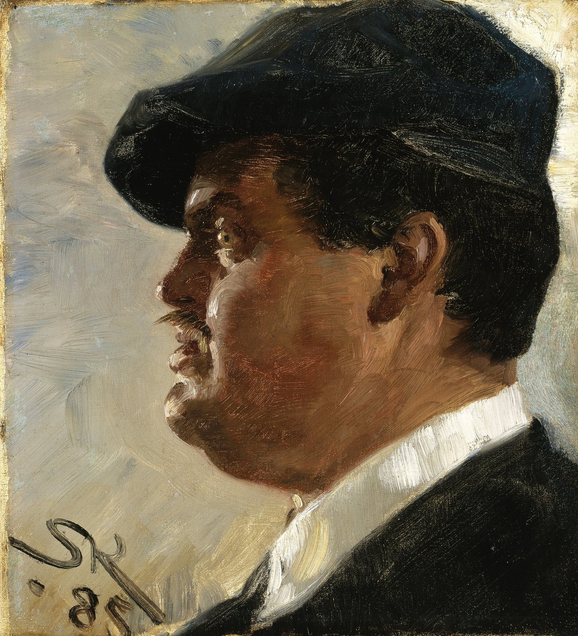 Carl Locher alkotó: Peder Severin Krøyer