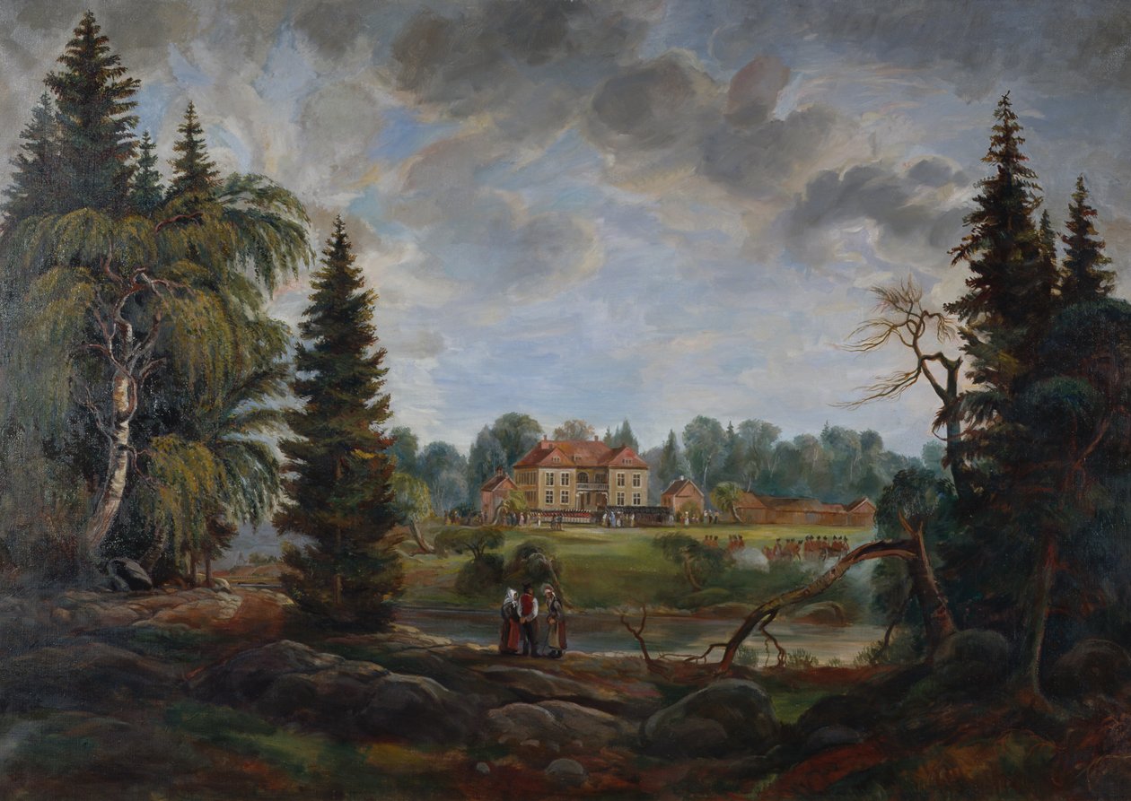 Eidsvoll épület (festmény) alkotó: Peder (after) Balke