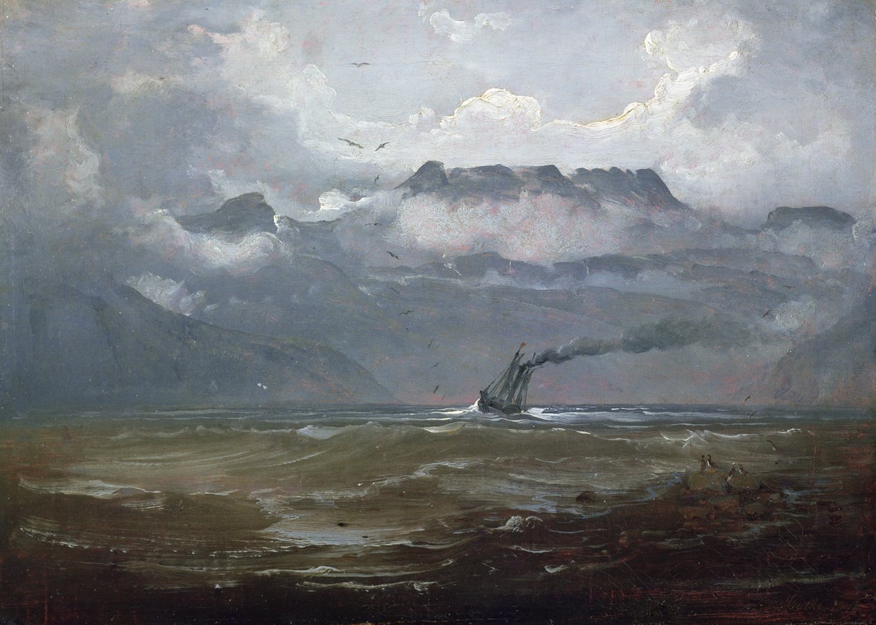 Friss szellő a Bind-völgyben alkotó: Peder Balke