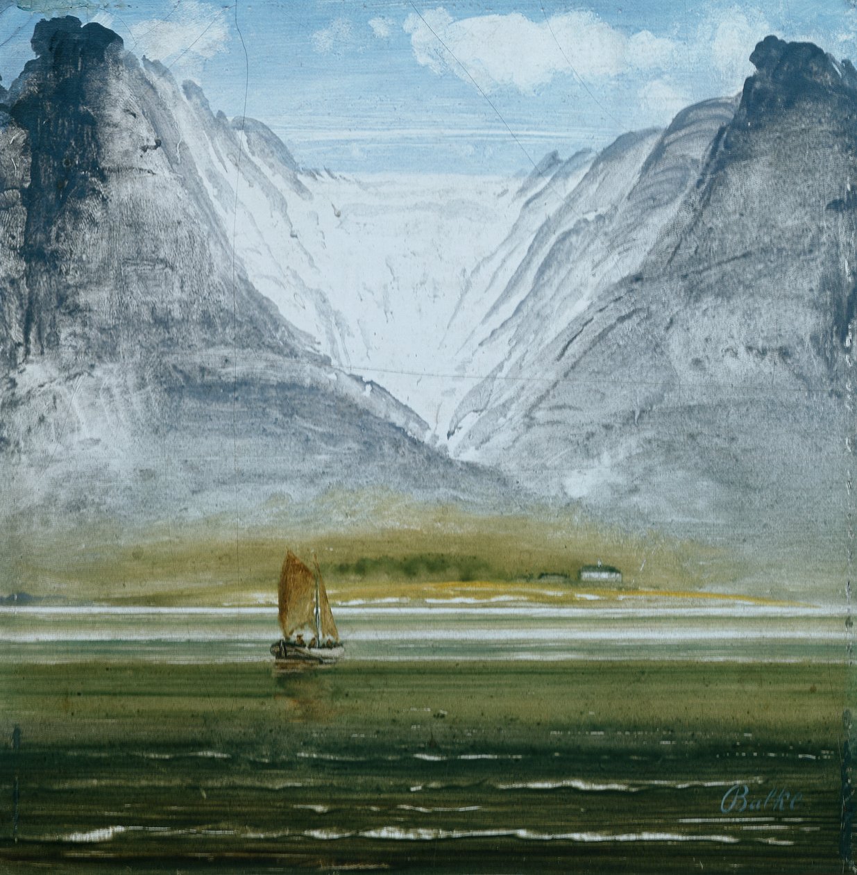 Gleccser alkotó: Peder Balke
