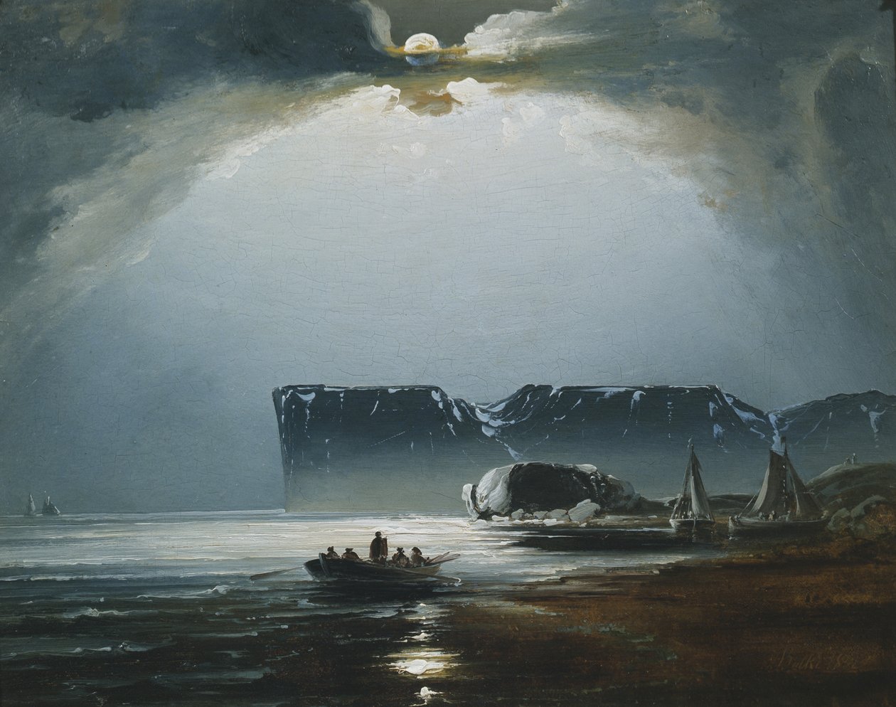 North Cape (olaj, vászon) alkotó: Peder Balke