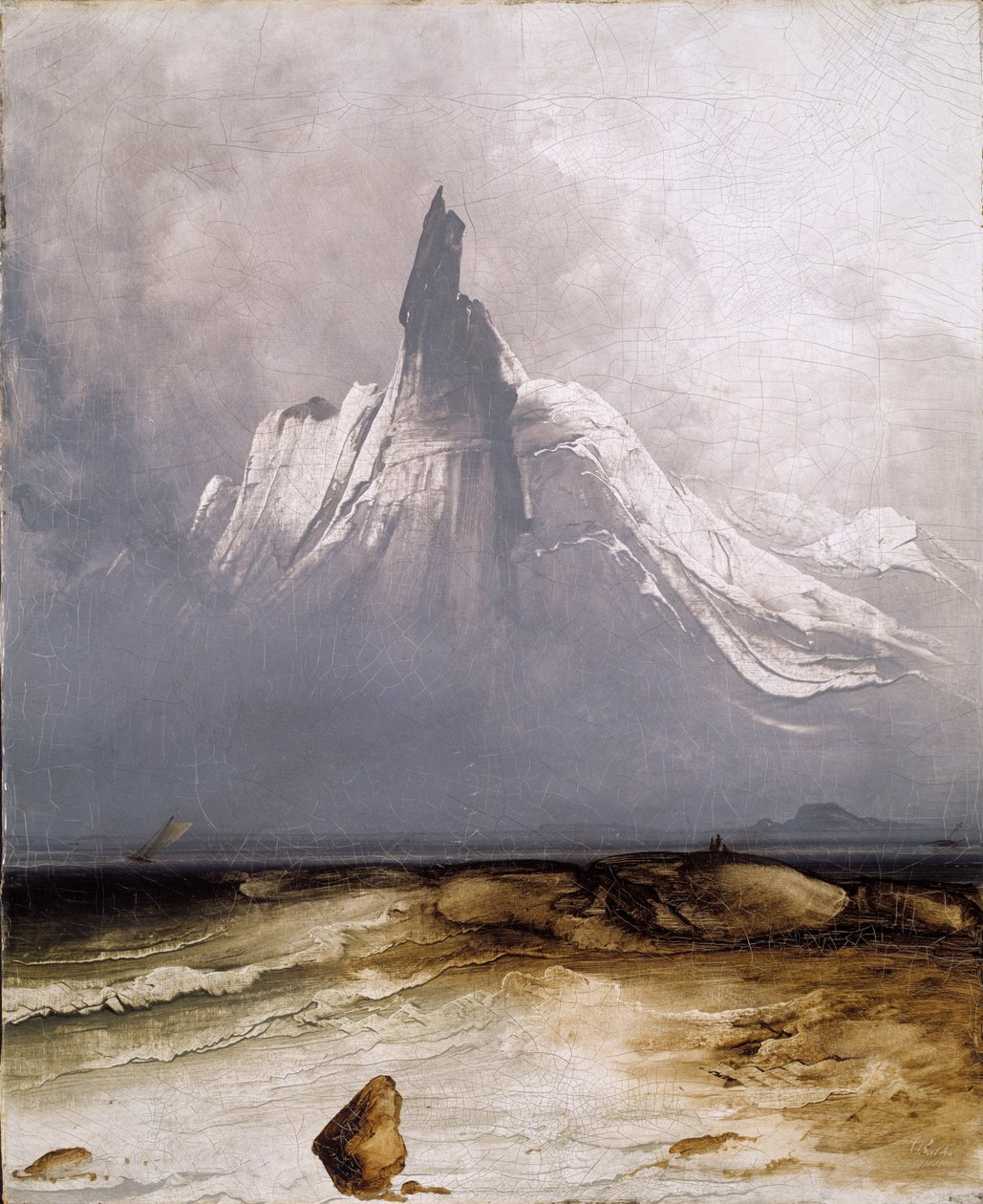 Stetind a ködben alkotó: Peder Balke