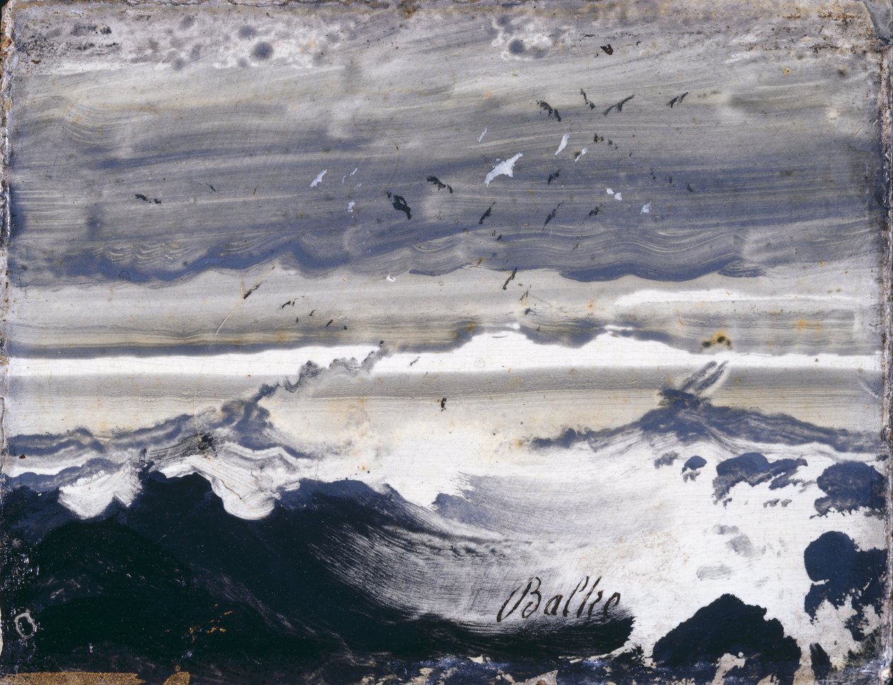 Viharos tenger alkotó: Peder Balke