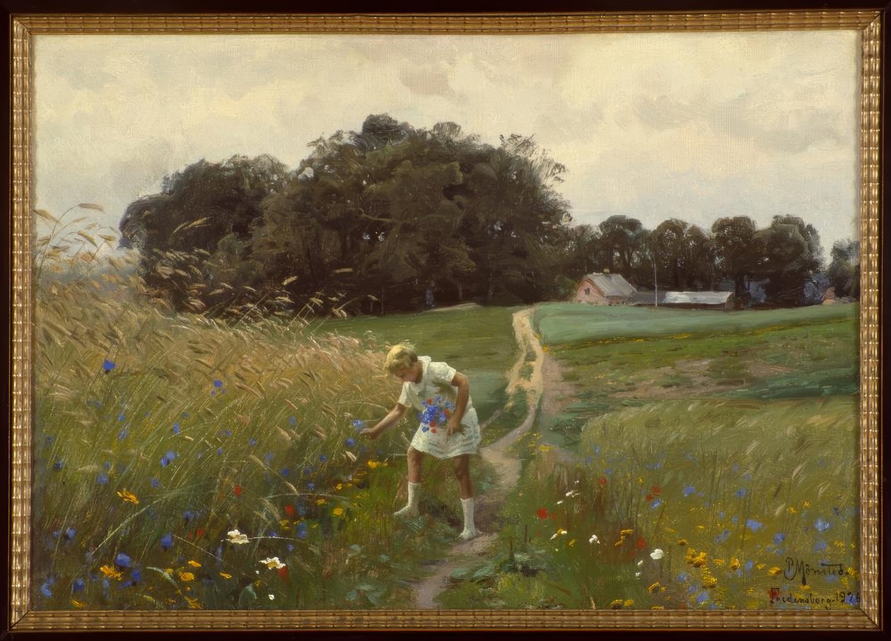 A réti csokor alkotó: Peder Monsted