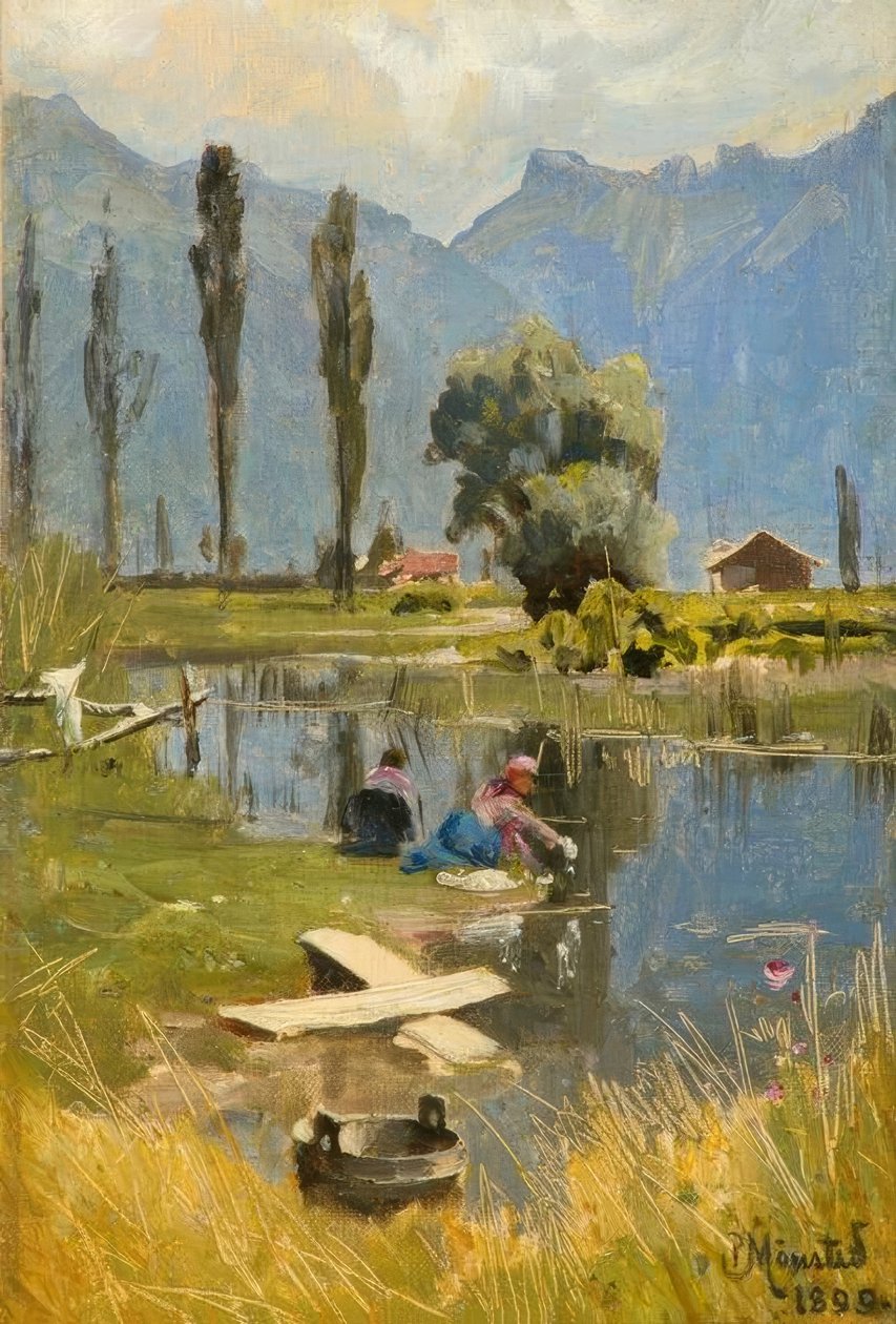 P.Mönsted, mosónap alkotó: Peder Monsted