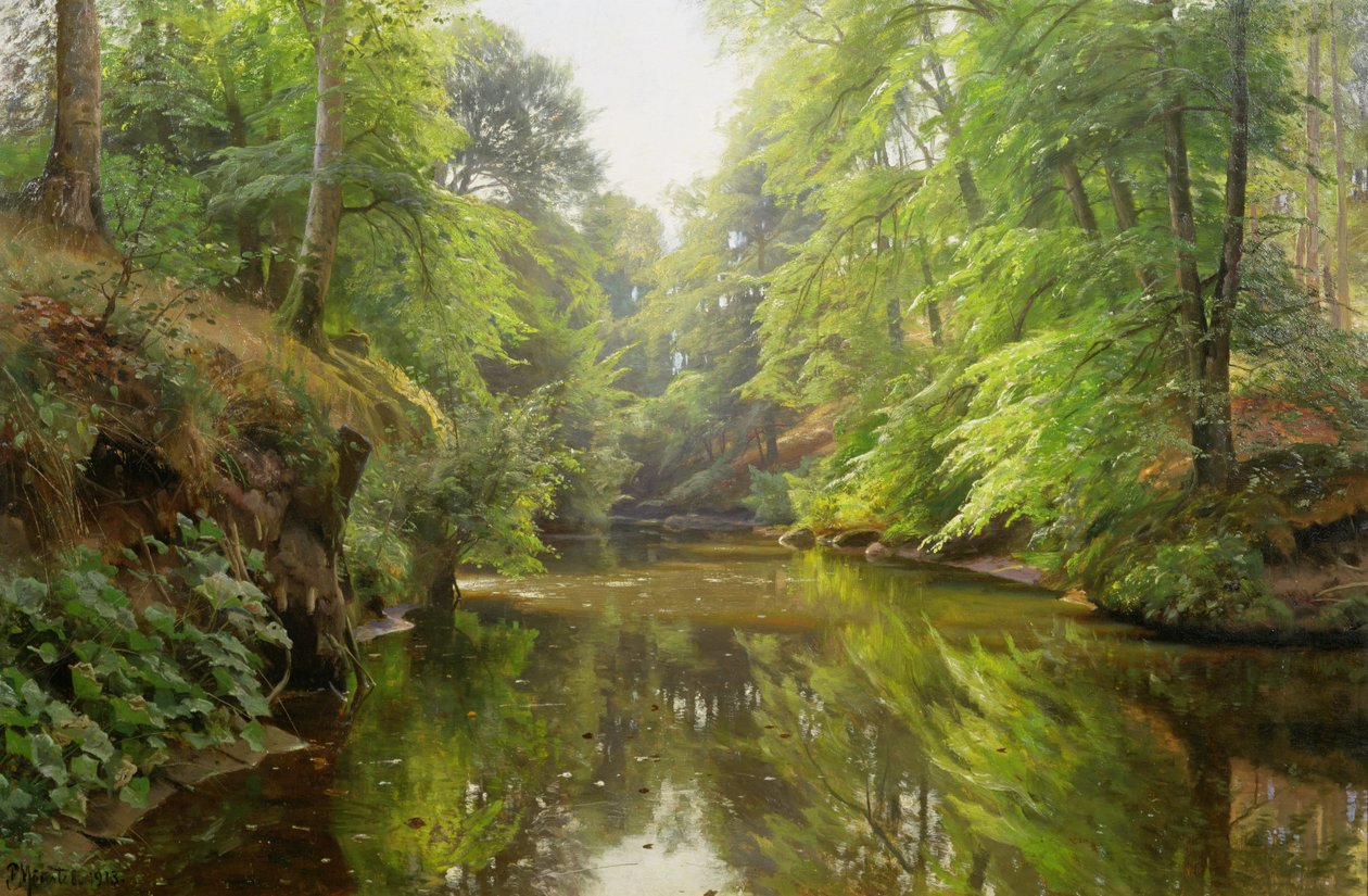 A csendes folyó, 1913 alkotó: Peder Monsted