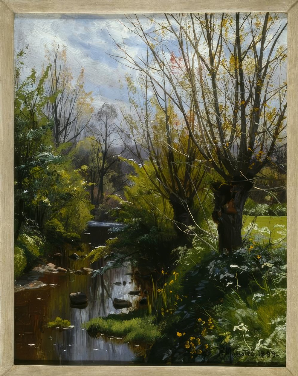 Waldbach alkotó: Peder Monsted