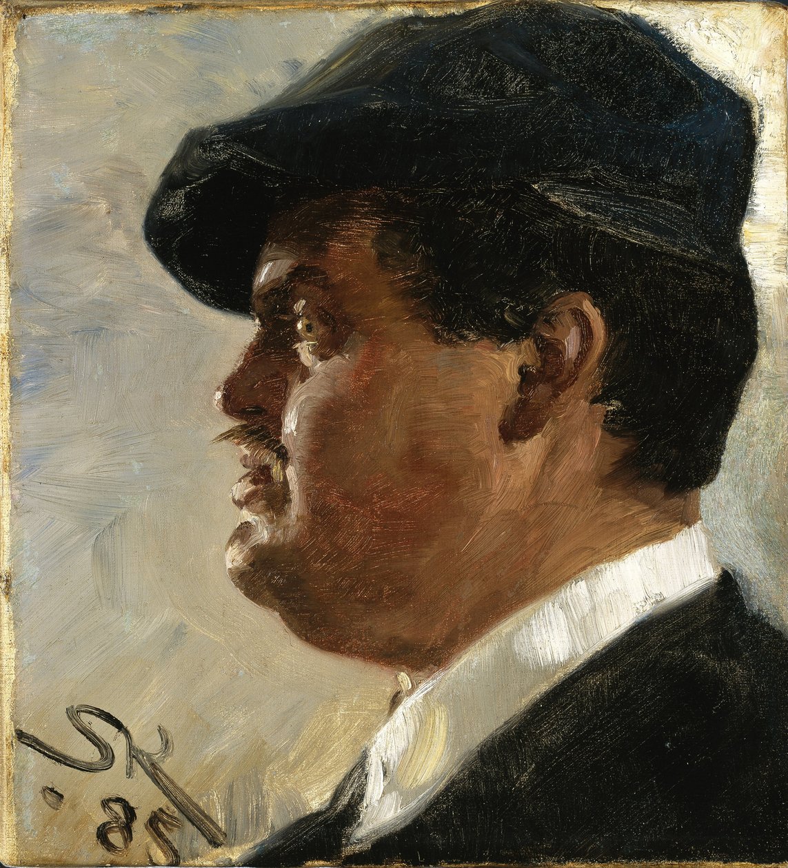 Carl Locher alkotó: Peder Severin Krøyer